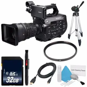 Sonpxwfs7 Sony Pxw-fs7 4k Camcorder 28-135mm Zoom Lens Intl Model 32gb Memory Card