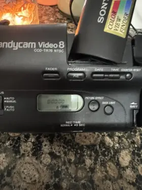 Tr76 Sony Ccd Video 8 Handycam Camcorder Camera. Tested Recorder #2