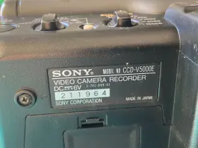 Vdcshi8v5000 Sony Ccd-v5000e Hi8 Video Camera - With Chargers. Read #3