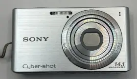 14.10mccd Sony W610 Cyber-shot 14.10mccd/x4 Optical Zoom Silver Dsc-w610/s - Internation