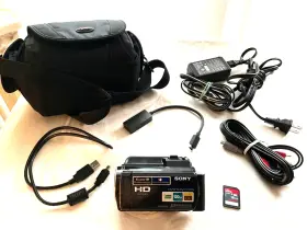 Hdr-xr150 Sony Xdr-xr150 Handycam Full Hd Hdd Hybrid Camcorder 25x Optical Zoom Japan Work