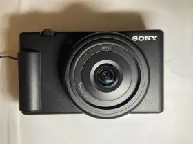Zv-1f Sony Vlog Camera With 4k Video 64 Gb Memory Card And Charger Cable Included