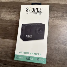 Se-1331 Source Electronics Fhd Action Camera With Waterproof Housing - Nib L K