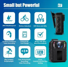 Sc02 Spikecam Body Cam 64gb #2