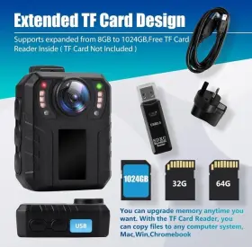 Sc02 Spikecam Body Cam 64gb #3