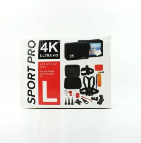 Sport Pro 661708973371 4k Ultra Hd Wifi Camera With Accessories And Case New #3