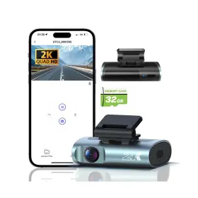 C302 Srixtek Dash Cam Front Car Camera 2k Mini For Cars Camer... Fast Ship