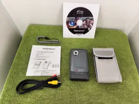 Iq-8600 Supersonic Digital Video Camcorder 5.0 Mp Gray Iq Sound 8x Zoom
