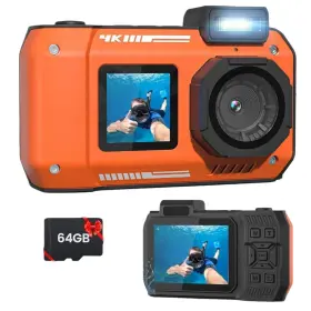 Ia01942p01 Sw Future 33ft Waterproof Camera 4k 65mp Underwater Rugged Dustproof Shockproof