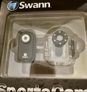 Dvr-460 Swann 815849010444 Water Proof And Shock Resistant Sports Cam Video Photo Camera New