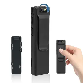 Hm115-001 Sworrishi Body Camera Mini Bodycam Wearable Portable Cameras Pocket Videocamera With R