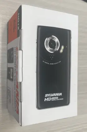Hd1z Sylvania 64 Mb Digital Video Camcorder 2 Inch Screen Black New Open Box