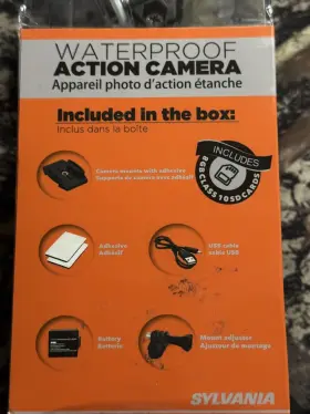 Sac2000-8gb-pdq Sylvania 720p Waterproof Action Camera New In Sealed Box #3