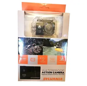 Sac2100pdq Sylvania Sac2100 Pdq Hd 720p Black Waterproof Action Camera W Accessories