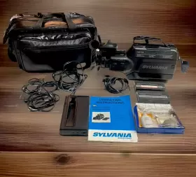Vkc210av01 Sylvania Vhs Camcorder With Case Parts Only