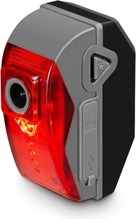Cam-003 Synagy Rear Bike Light Camera Combo 1080p Full Hd 32gb Memory Card Black