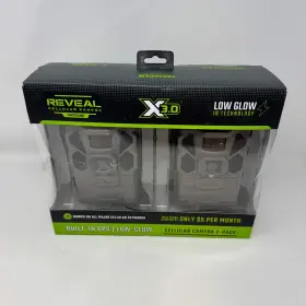 Rv-xg3-bndl1 Tactacam New Reveal Pro 3.0 Cellular Trail Camera 2-pack