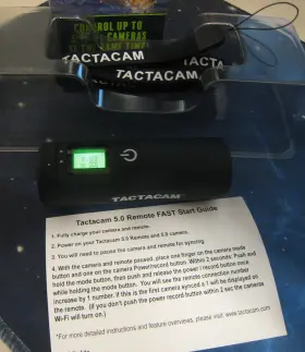 Ta-re-1 Tactacam 5.0 Wireless Remote Control For Up To Five Cameras Fish - I / Open Box #3