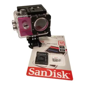Sph9 Techcomm Waterproof Action Camera Ultra 4k 30 Fps Videos New 32 Gb Micro Sd Card #2