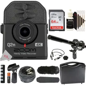 Q2n-4k Teds Electronics 796376939357 Zoom Ultra High-definition Handy Video Recorder Acce