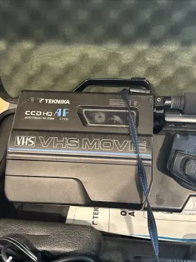 C7100 Teknika Vintage Rare Vhs Camcorder 1987 Includes 2 Batteries Case Ac Adapt #2