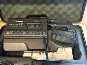 C7100 Teknika Vintage Rare Vhs Camcorder 1987 Includes 2 Batteries Case Ac Adapt #3