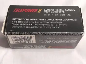 Tp-bp17 Telepower Tp-bp16 Ii Camcorder Battery With Box Tested Works #2