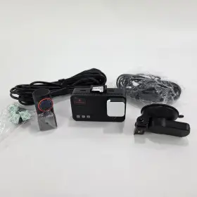 D016 Terunsoul 4k Front And Rear Dash Cam 5.8ghz Wi-fi 3 Inch Screen Built-in Gps 128gb Card