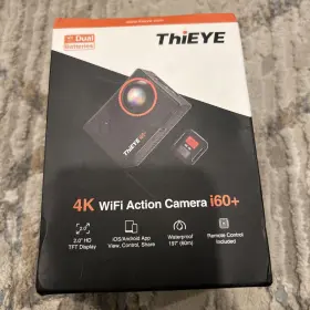 Thieye 970076580482 4k Wifi Action Camera Set Good Condition And Lots Of Acessories