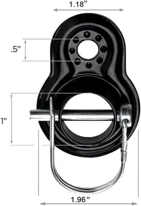 Thinvik 750139769575 Coupler Hitch Attachments For Instep And Schwinn Bike Couplerhitch-flat #3