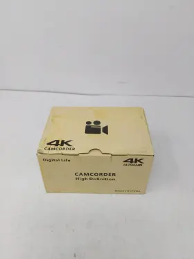 48mp Thpacip 029082158218 Video Camera Camcorder 4k 30fps With Ir Night Vision 18x Digital