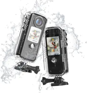 880s Timnut 4k/60fps Touchscreen Action Camera 131ft Waterproofcamera With 64gb Sd Card 4