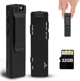 Hm115s3 Tkiplay Mini Body Camera With Audio And Video Recording 1080p Police Cam Porta