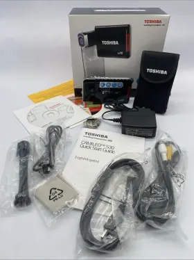 Pa3893u-1cam Toshiba 883974552207 Camileo S30 Digital Full Hd Resolution Video Camera New Open Box