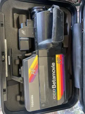 Bm-t33 Toshiba Beta Movie Camcorder Vintage