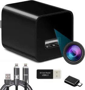 Ts01 Tusionwin Mini 1080p Camera Charger - Wireless Wifi Tiny Usb 140