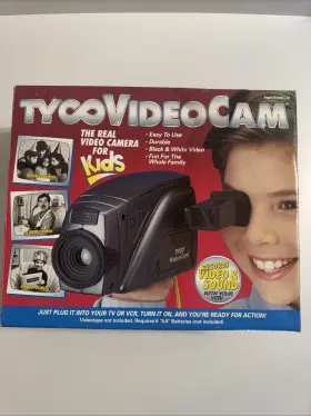 Tyco 043302030009 Vintage 1996 Video Cam Real Camera For Kids Brand New