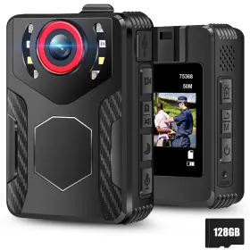 B06-sr579-1229parent Unalace Body Camera With Audio And Video Recording 1080p Fhd Cam 128gb Wearable