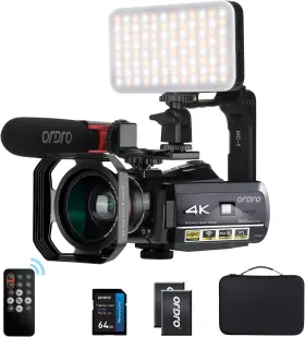 Us 726084674134 Uhd 4k Video Camera Ir Night Vision Vlogging For Youtube Digital Zoom Rec