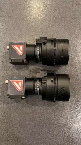 U3-3060cp-c-hq V1 Sports Golf Camera Complete Setup - 2 Cameras Cables Tripods