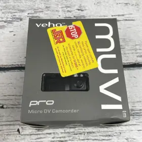 Veho 094922319523 Muvi Pro Micro Dv Camcorder Used With Box And Accessories 640x480 Res