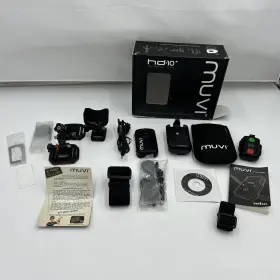 Hd10 Veho Muvi Body Camera With Remote And Charge Cable Tested Works