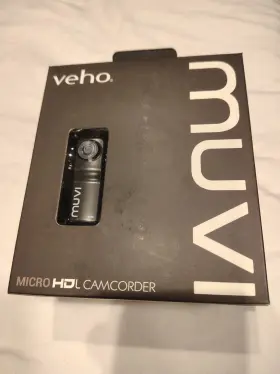 Vcc-003-muvi-nm Veho Muvi Hd10l Micro Camcorder Security Body Worn - Black
