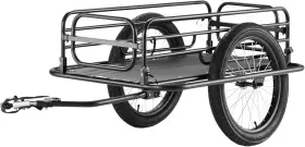 Vevor 197988856788 Bike Cargo Trailer 70/275 Lbs Load 64.17 X 28.74 22.83 Inch Black
