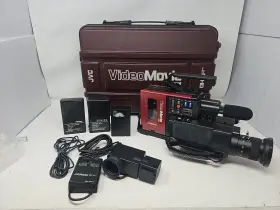 Gr-c1 Victor Vintage Video Movie Maker 1980s Rare Made In Japan And Accessories Read