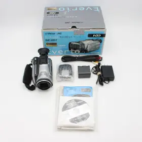 Gz-hd7-sjp Victor X Jvc Hd 60gb Hdd Camcorder - Hdmi Silver Japan Region