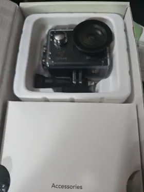 Ac920 Victure 4k/60fps Action Camera With 8x Zoom Touch Screen Dual Mic Nib