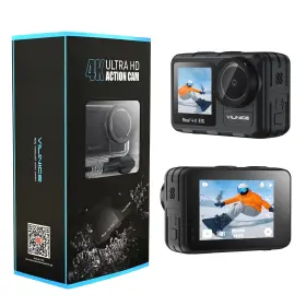 Fs01a Vilinice New Action Camera With 4k 1080p Resolution 24 Mp Waterproof Case