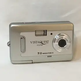 Vq700 Vistaquest 7mp Camera No Battery Charger Card Turns On Parts Only