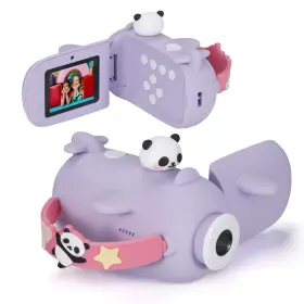 16mp Vivitar 084045754593 Kidztech Camcorder For Kids Purple Panda